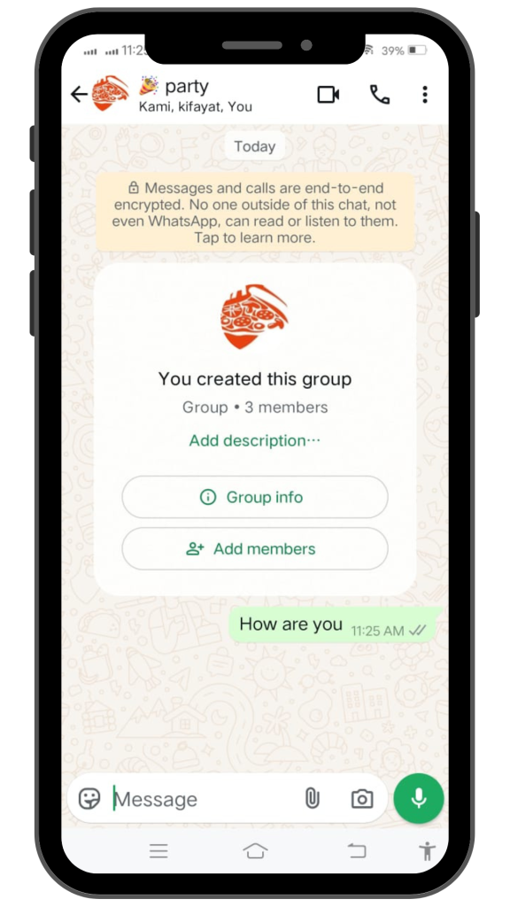 New WhatsApp group links